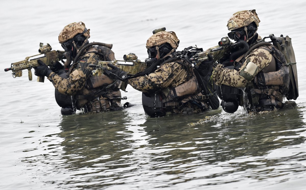 German special forces. (Fabian Bimmer/REUTERS)