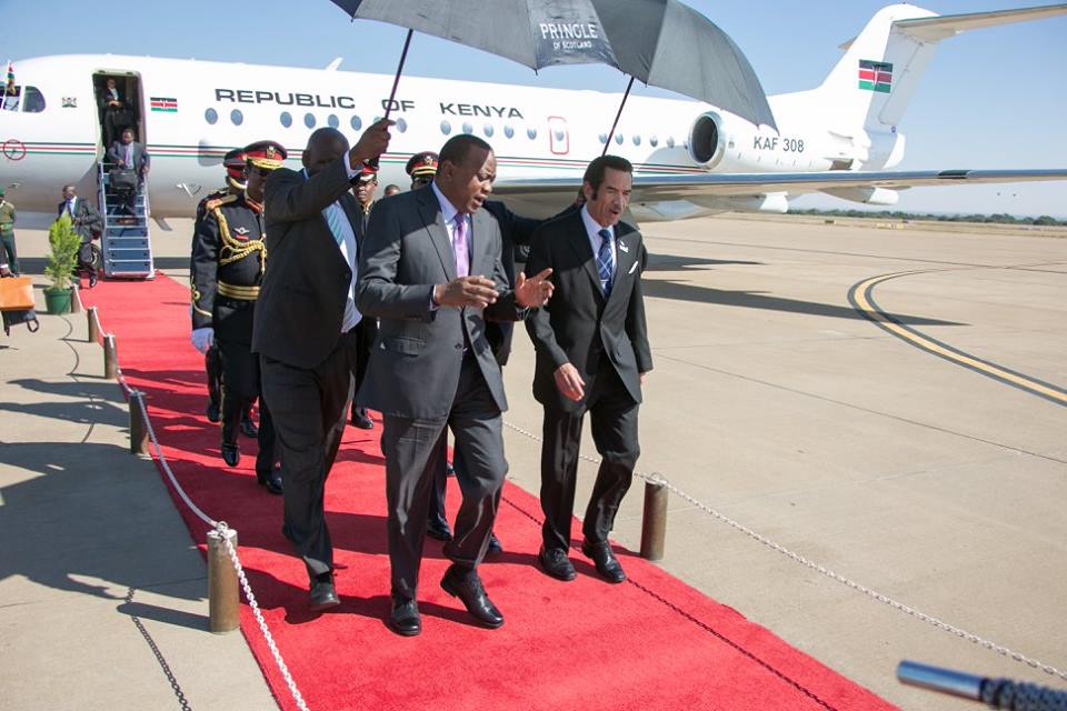 Image result for uhuru at the airport