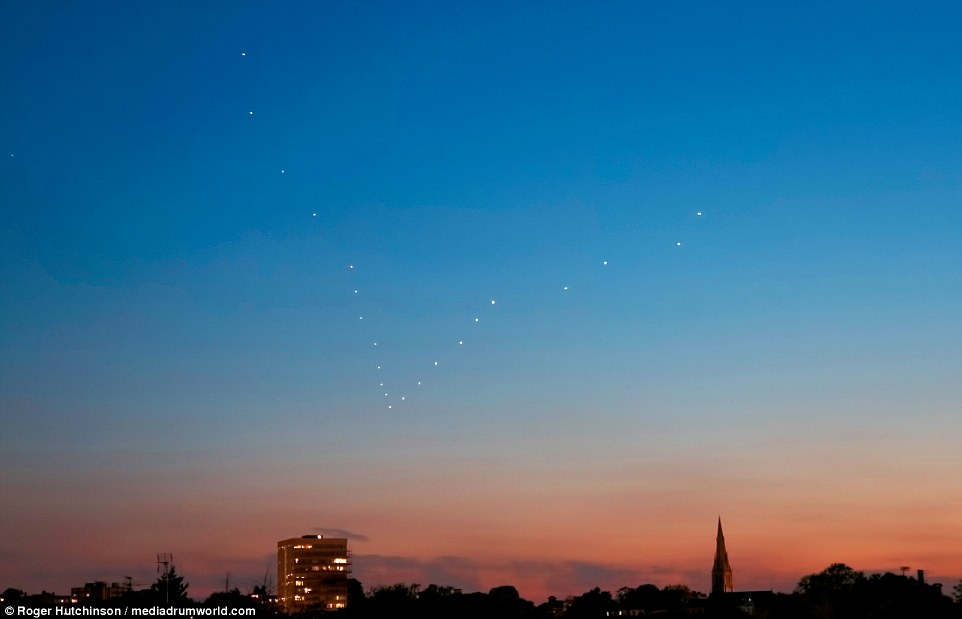 The Jupiter Venus Conjunction, in which the two brightest planets draw close together in the eastern sky before dawn