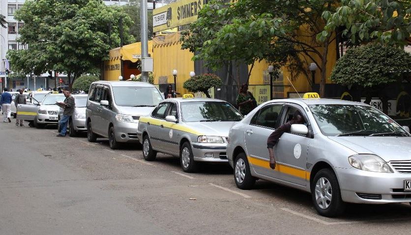 Taxi drivers in Nairobi (Photo//the Star)