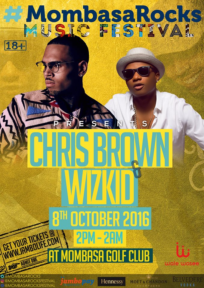 VIDEO Chris Brown Confirms Mombasa Concert