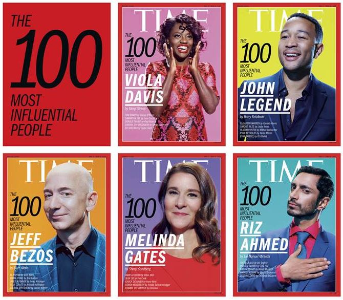 Full List Time Magazine’s 100 Most Influential People (2017)