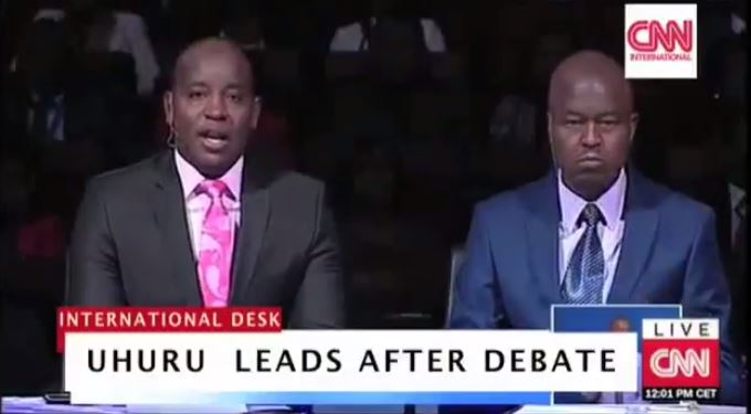 CNN VIDEO: Most Creative Fake News - Uhuru leads Raila after Debate