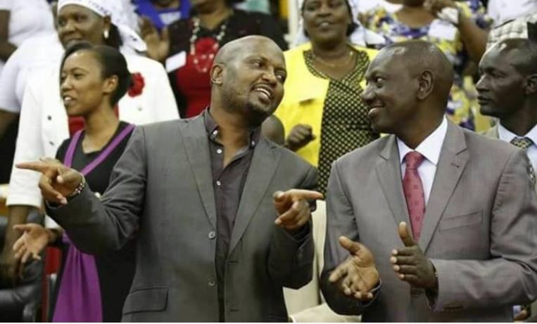 Image result for Ruto and Moses Kuria