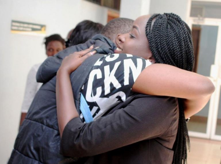 Image result for Hugging a woman kenya