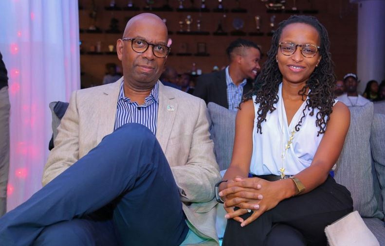 Bob collymore and wife