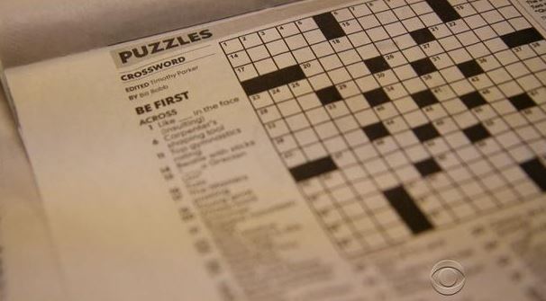 Today s Crossword Puzzle 6/5/16