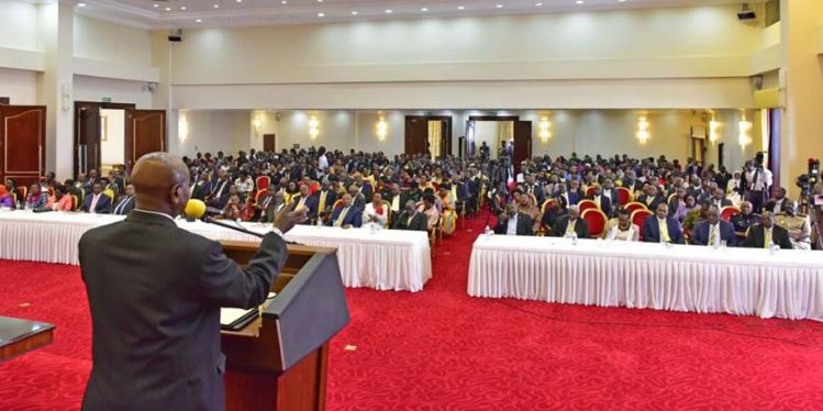 Uganda’s 80 Member Cabinet is So Large it Looks Like a Conference (PHOTOS)