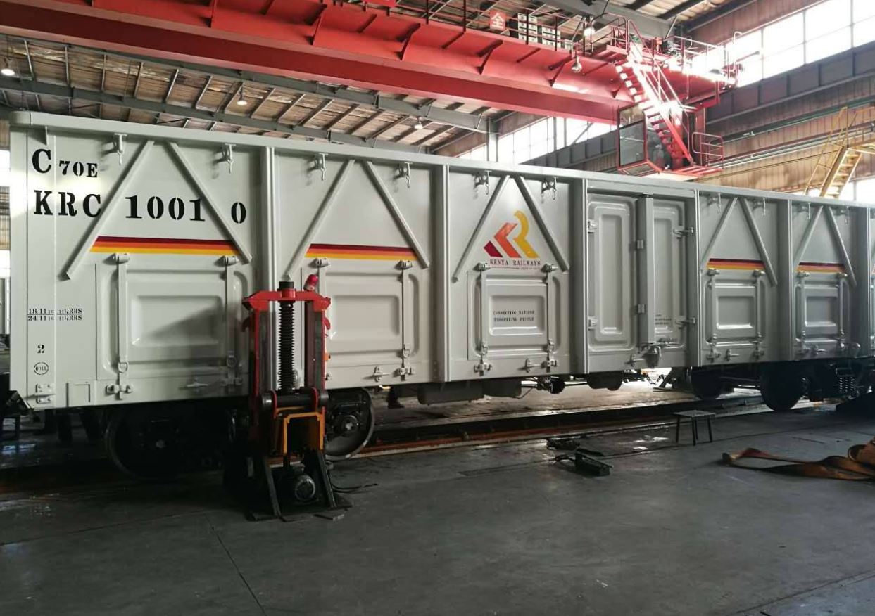 Leaked PHOTOS :The Actual SGR Trains Spotted at a Chinese Factory