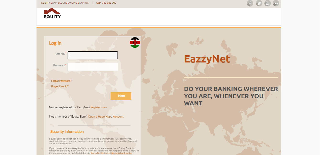 How To Transfer cash from Equity to Mpesa Using Internet Banking