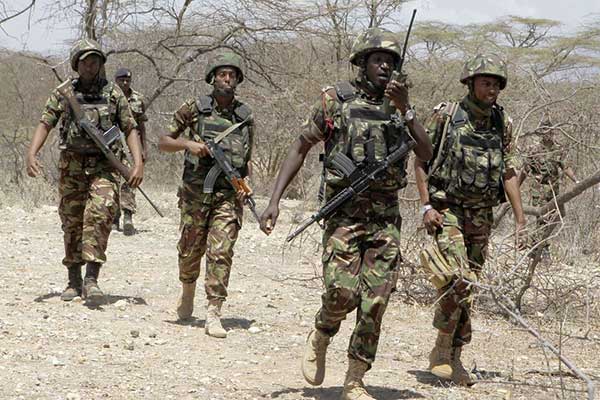 kenya defence forces ranks and salaries
