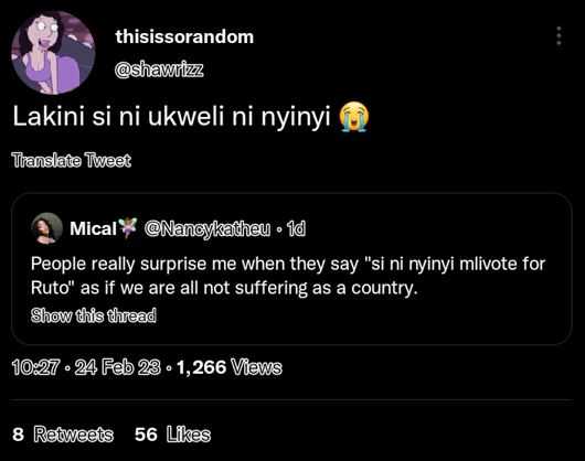 Funny Tweets by Kenyans on Twitter for your Monday Blues - Page 18 of 27 -  Nairobi Wire