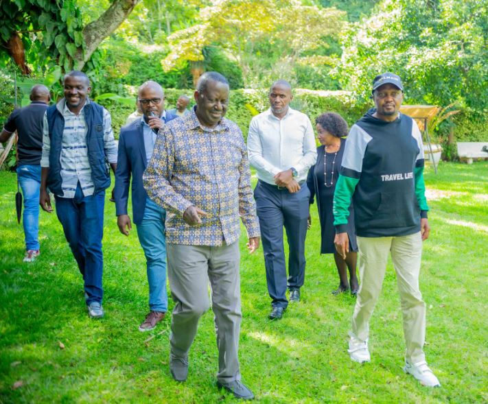 Raila Odinga Hosts Moses Kuria for Lunch at his Nairobi Home (PHOTOS ...