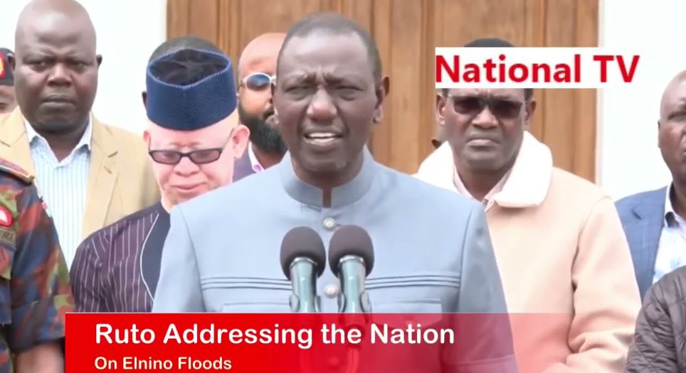 Ruto Speaks Out on Floods, Issues Directive to Ministries