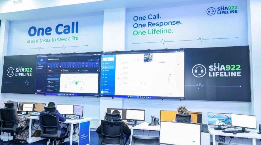 Ruto Rolls Out New SHA 922 Lifeline Ambulance Command Centre for All 47 Counties